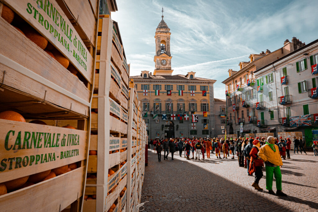 Carnevale di Ivrea 2024 - Photo by Joey Shaw