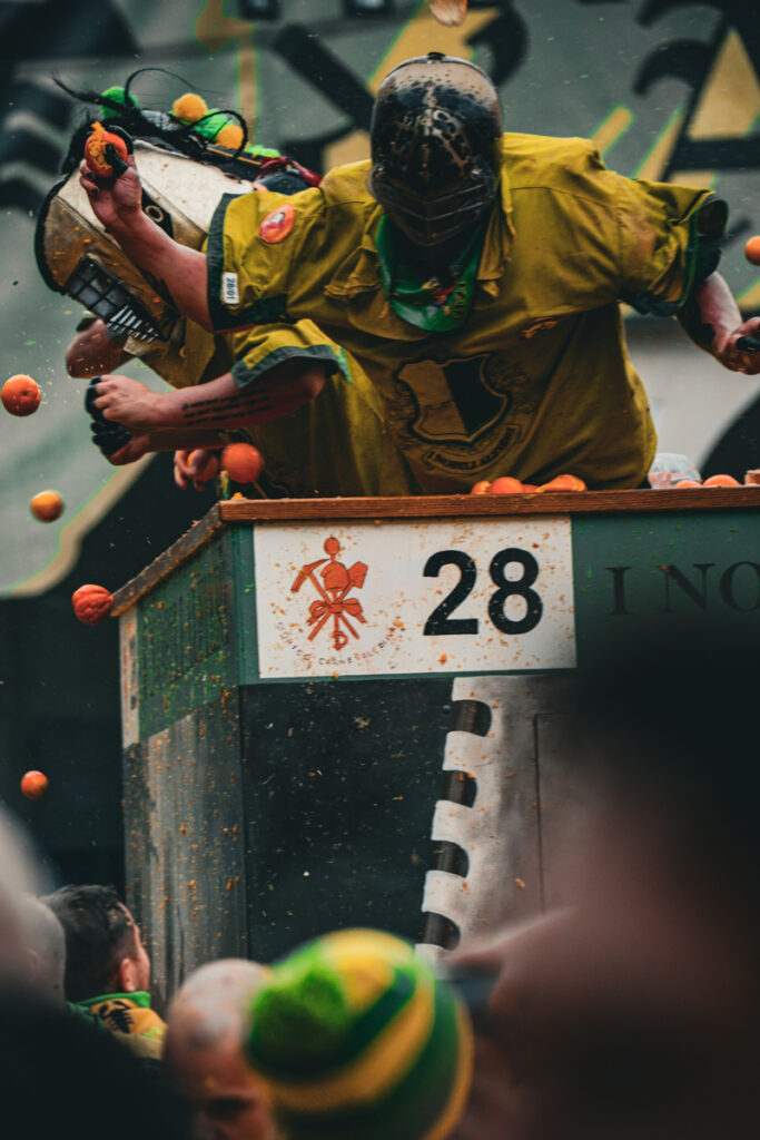 Carnevale di Ivrea 2024 - Photo by Joey Shaw