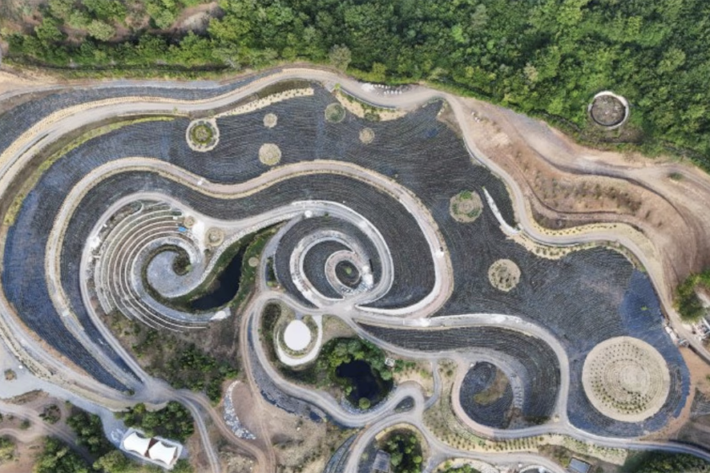 In Bosnia é stata ricreata "La notte stellata" di Van Gogh in un parco naturale