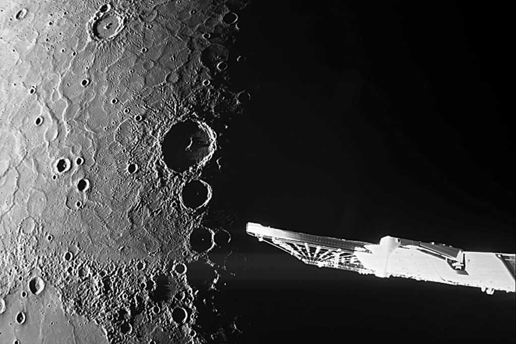 Navicella spaziale invia foto ravvicinate del polo nord di Mercurio