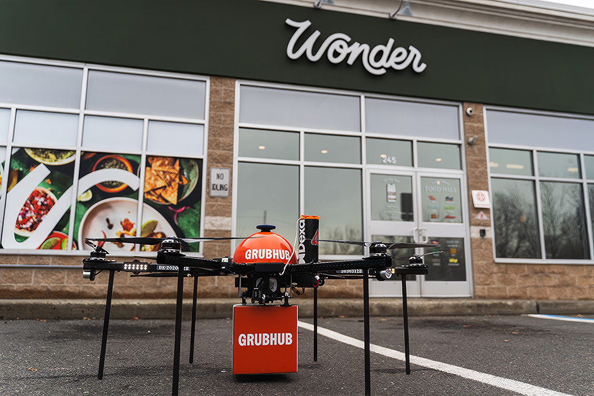 a catena di ristoranti Wonder del New Jersey comincia le consegne con i droni