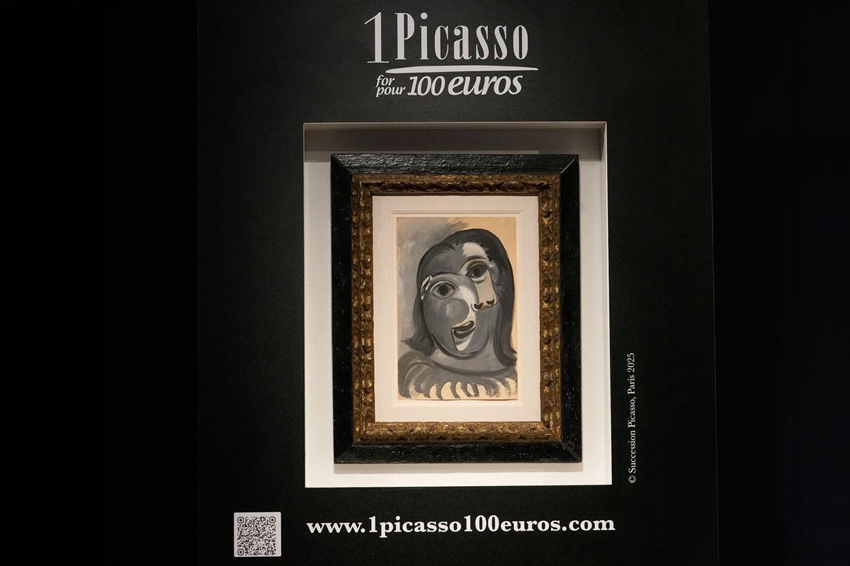 Con 100 dollari si porta a casa un Picasso da 1 milione