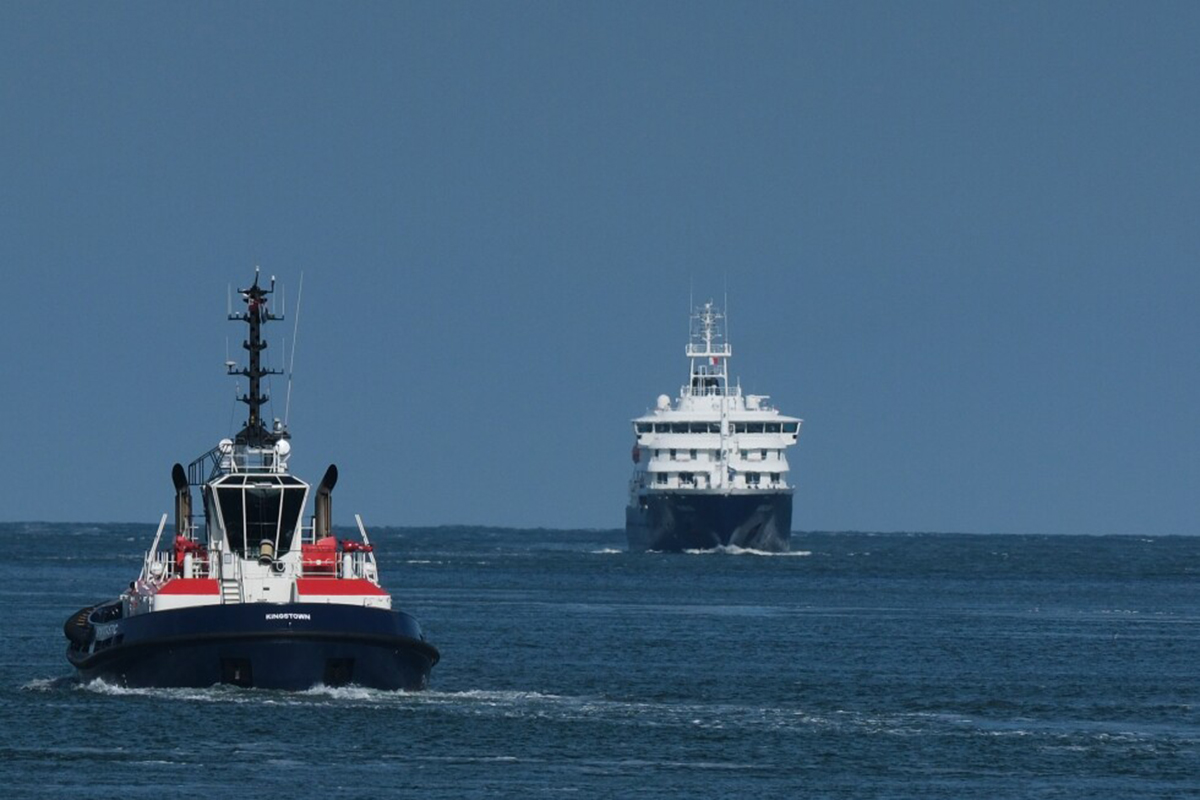 Hantavirus, la nave MV Hondius é arrivata a Rotterdam