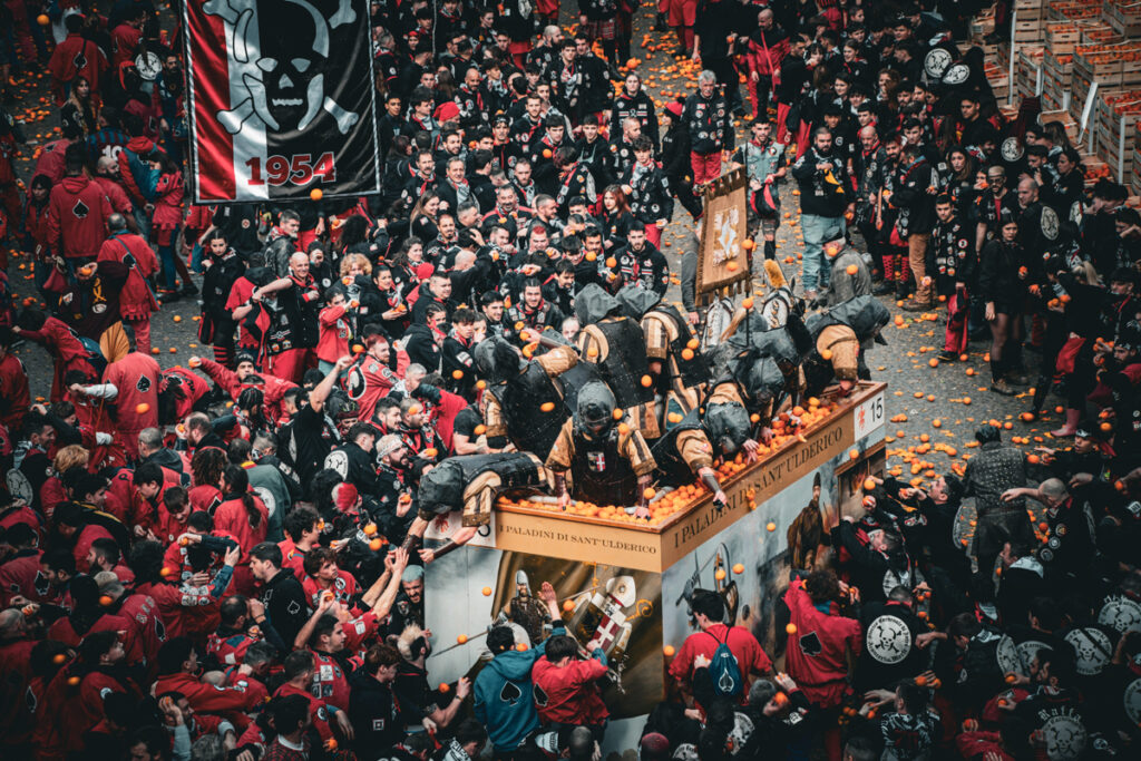 Carnevale di Ivrea 2024 - Photo by Joey Shaw