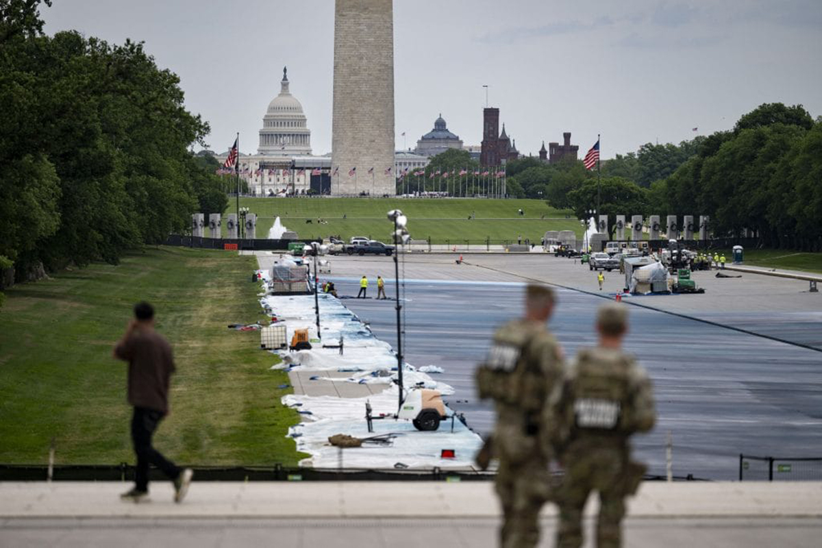 Il colore del Lincoln Memorial diventa una battaglia legale