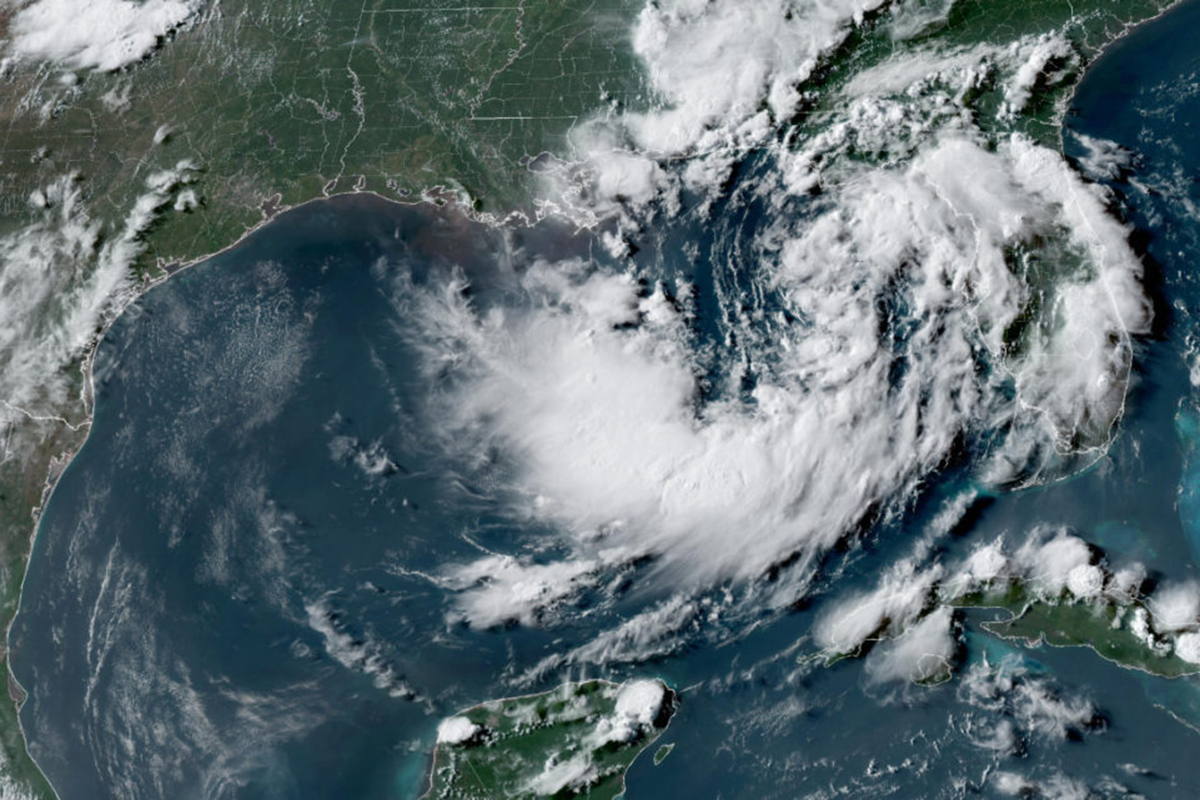 Da ieri la tempesta tropicale Bertha si é intensificata
