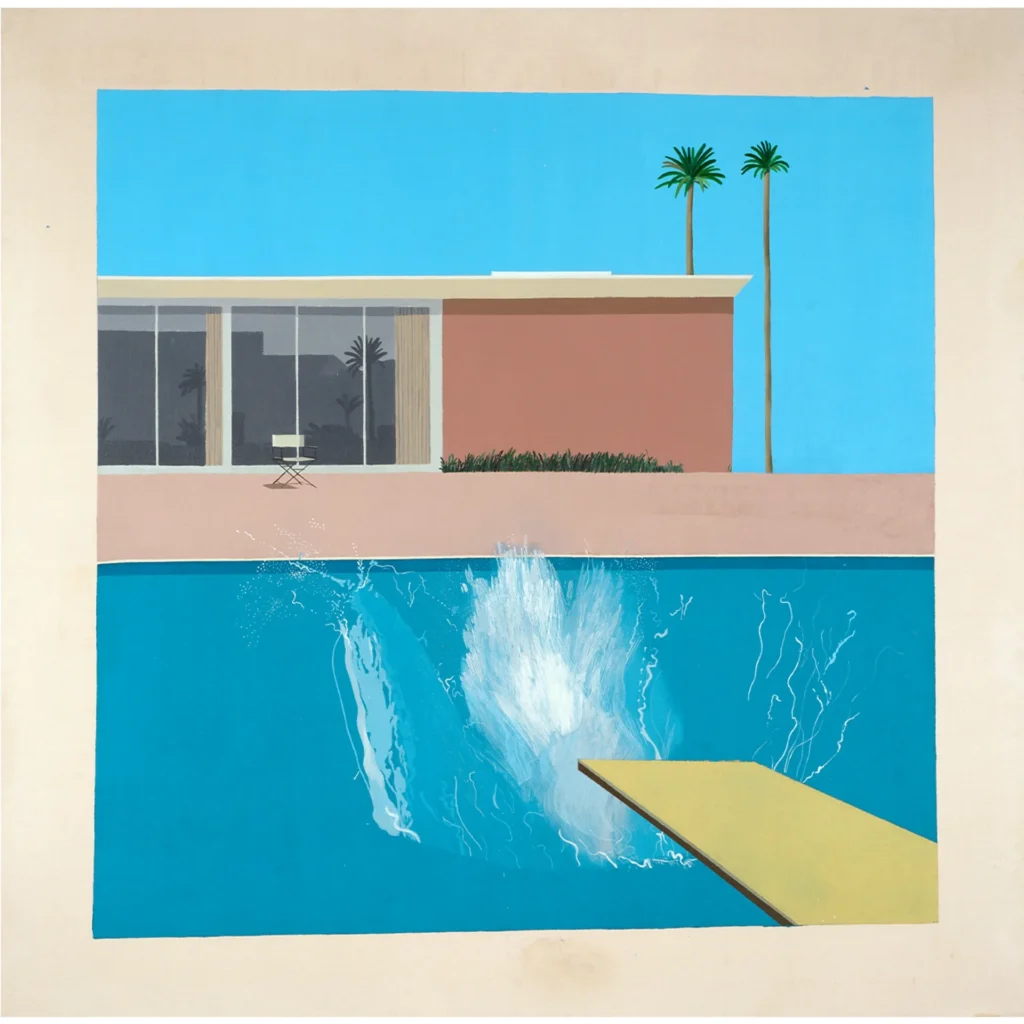 Sulla scia della scomparsa del leggendario artista britannico David Hockney, spentosi all'età di 88 anni, la sua celebre meditazione sulla presenza e sull'assenza, A Bigger Splash, acquisisce oggi un significato ancora più profondo.