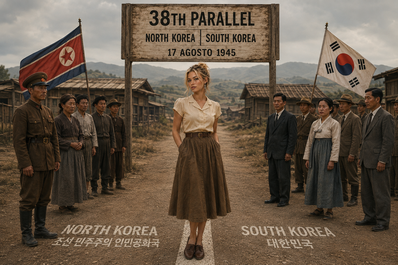 17 Agosto 1945, la Corea si divide in Corea del Nord e Corea del Sud