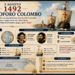 3 Agosto 1492, il giorno in cui iniziò il viaggio che cambiò il mondo