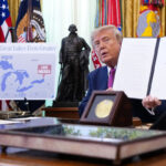 Donald Trump ha ribattezzato il Lake Ontario in Lake America