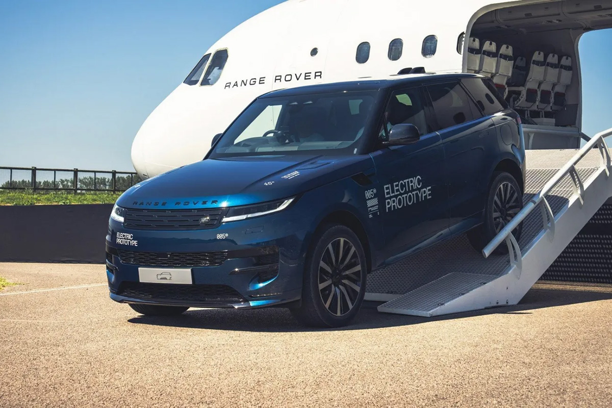 Range Rover svela il suo primo modello elettrico