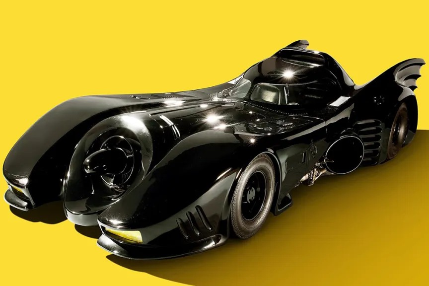 All’asta la leggendaria Batmobile di Tim Burton: stima record fino a 7 milioni di dollari