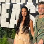 Brad Pitt in tuta mimetica alla premiere di Heart of the Beast con Ines de Ramon