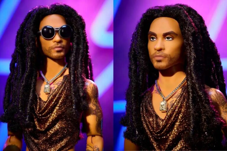 Lenny Kravitz si trasforma in un Ken: l’icona del rock entra nell’universo Barbie per i 65 anni della celebre bambola