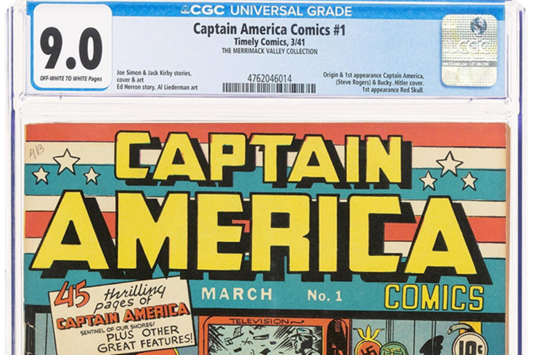 Il primo Capitan America battuto all’asta per oltre 700 mila dollari